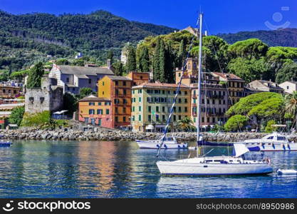 Popular resorts and beautiful coastal towns of Italy in Liguria - Santa Margherita Ligure