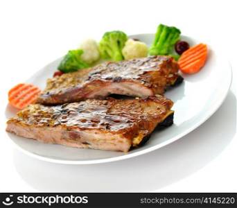 pork ribs dinner