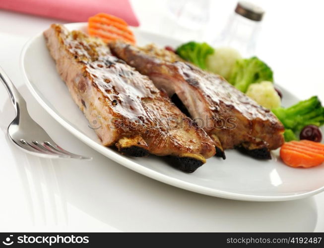 pork ribs dinner