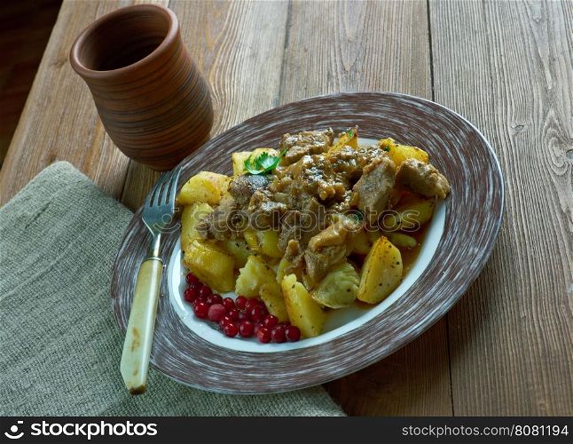poronkaristys - sauteed venison . Scandinavian kitchen