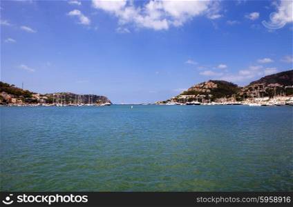 Port Andraix, coastal village of Mallorca island, Spain