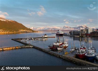 Port in northern Norway