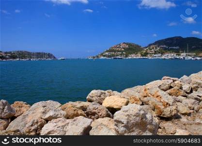 Port of Andratx in Mallorca island, Spain