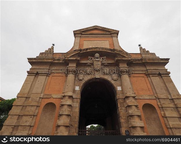 Porta Galliera in Bologna. Porta Galliera city gate in Bologna, Italy