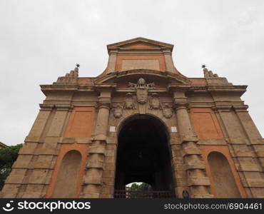 Porta Galliera in Bologna. Porta Galliera city gate in Bologna, Italy