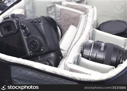 Portable camera bag