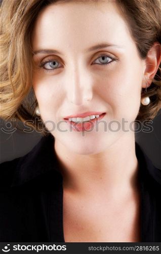 Portait of smiling woman