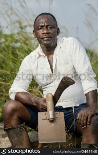 portrait african senior man 5