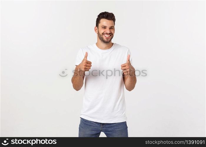 Portrait businessman angry and pointing finger at you over isolated white background.. Portrait businessman angry and pointing finger at you over isolated white background