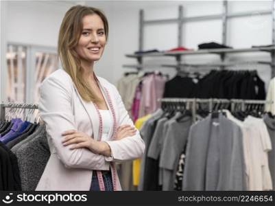 portrait female personal shopper working 7. portrait female personal shopper working 6