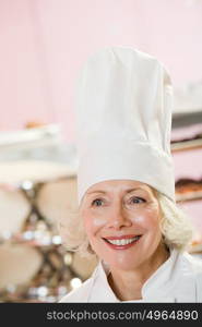 Portrait of a baker