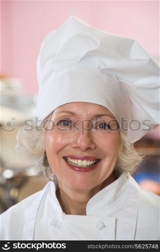 Portrait of a baker