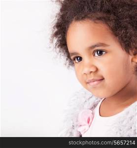 Portrait of a beautiful african descent child