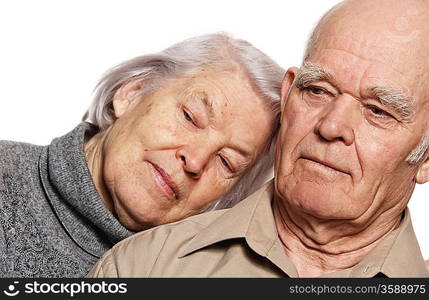 Portrait of a beautiful senior couple