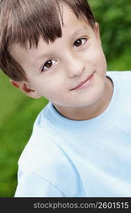 Portrait of a boy smiling