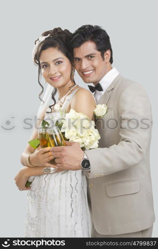 Portrait of a Bride and Bridegroom