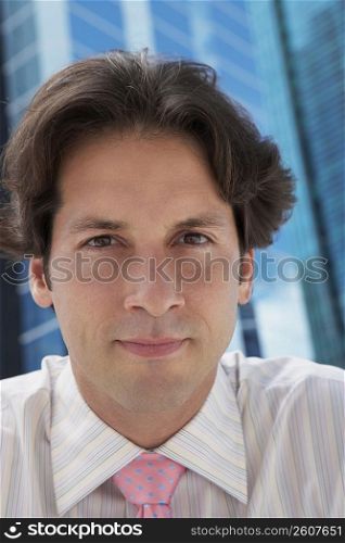 Portrait of a businessman looking confident