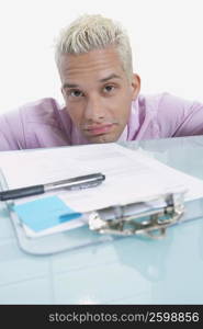 Portrait of a businessman looking serious