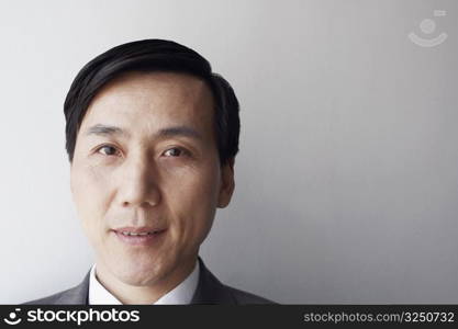 Portrait of a businessman smiling