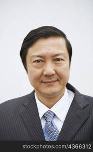 Portrait of a businessman smiling