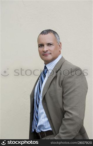 Portrait of a businessman standing
