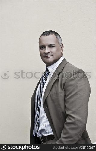 Portrait of a businessman standing