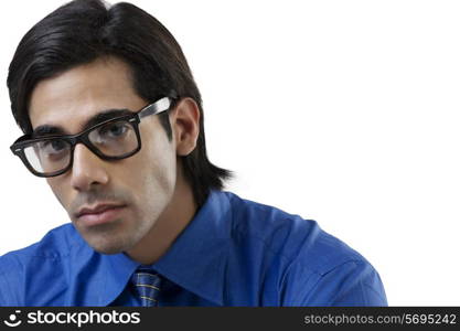 Portrait of a businessman with glasses