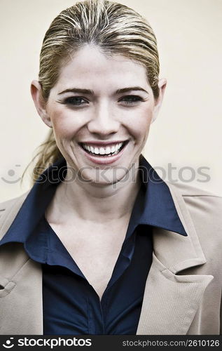 Portrait of a businesswoman smiling