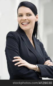 Portrait of a businesswoman smiling