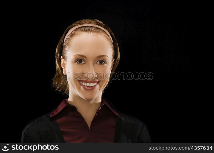 Portrait of a businesswoman smiling