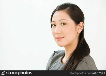 Portrait of a Chinese business woman