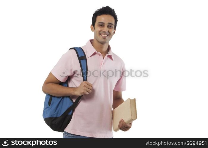 Portrait of a college student