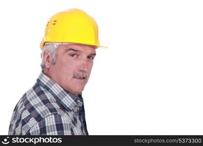 Portrait of a construction foreman