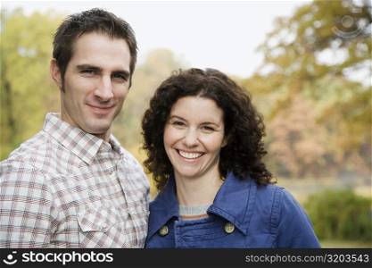 Portrait of a couple standing together