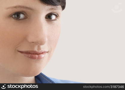 Portrait of a female doctor smiling