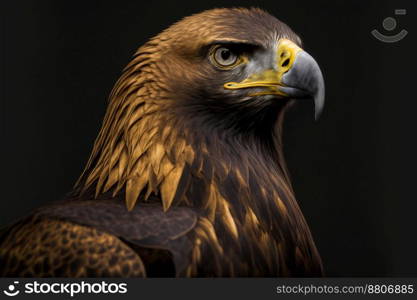 Portrait of a Golden Eagle