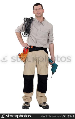 Portrait of a handyman