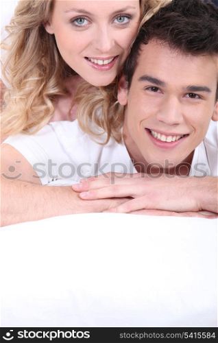 Portrait of a happy couple