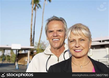 Portrait of a happy mature couple