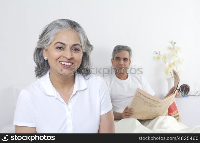 Portrait of a husband and wife