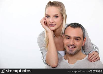 Portrait of a loving couple