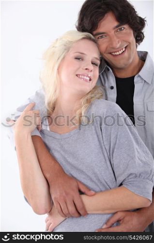 Portrait of a loving couple