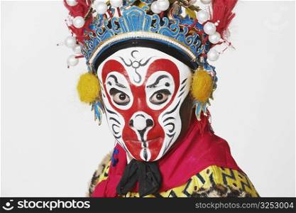 Portrait of a male Chinese opera performer
