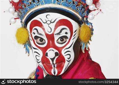 Portrait of a male Chinese opera performer