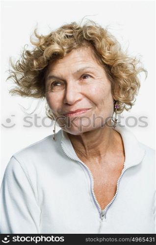 Portrait of a mature adult woman