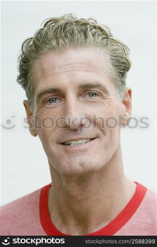 Portrait of a mature man smiling