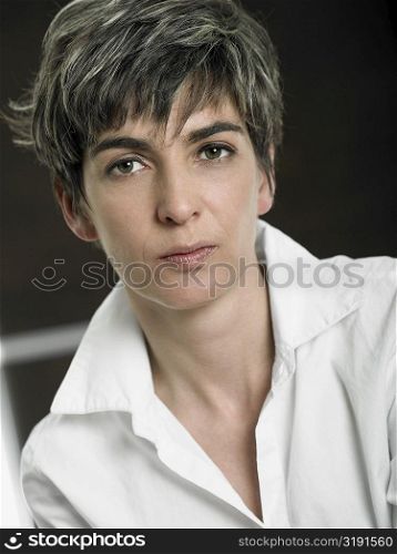 Portrait of a mature woman