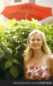 Portrait of a mature woman smiling