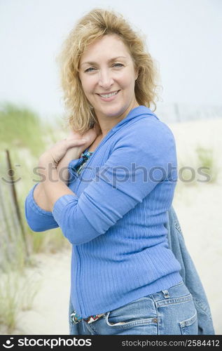 Portrait of a mature woman smiling