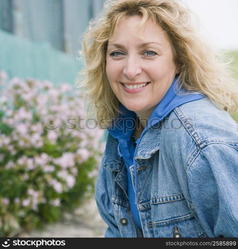 Portrait of a mature woman smiling